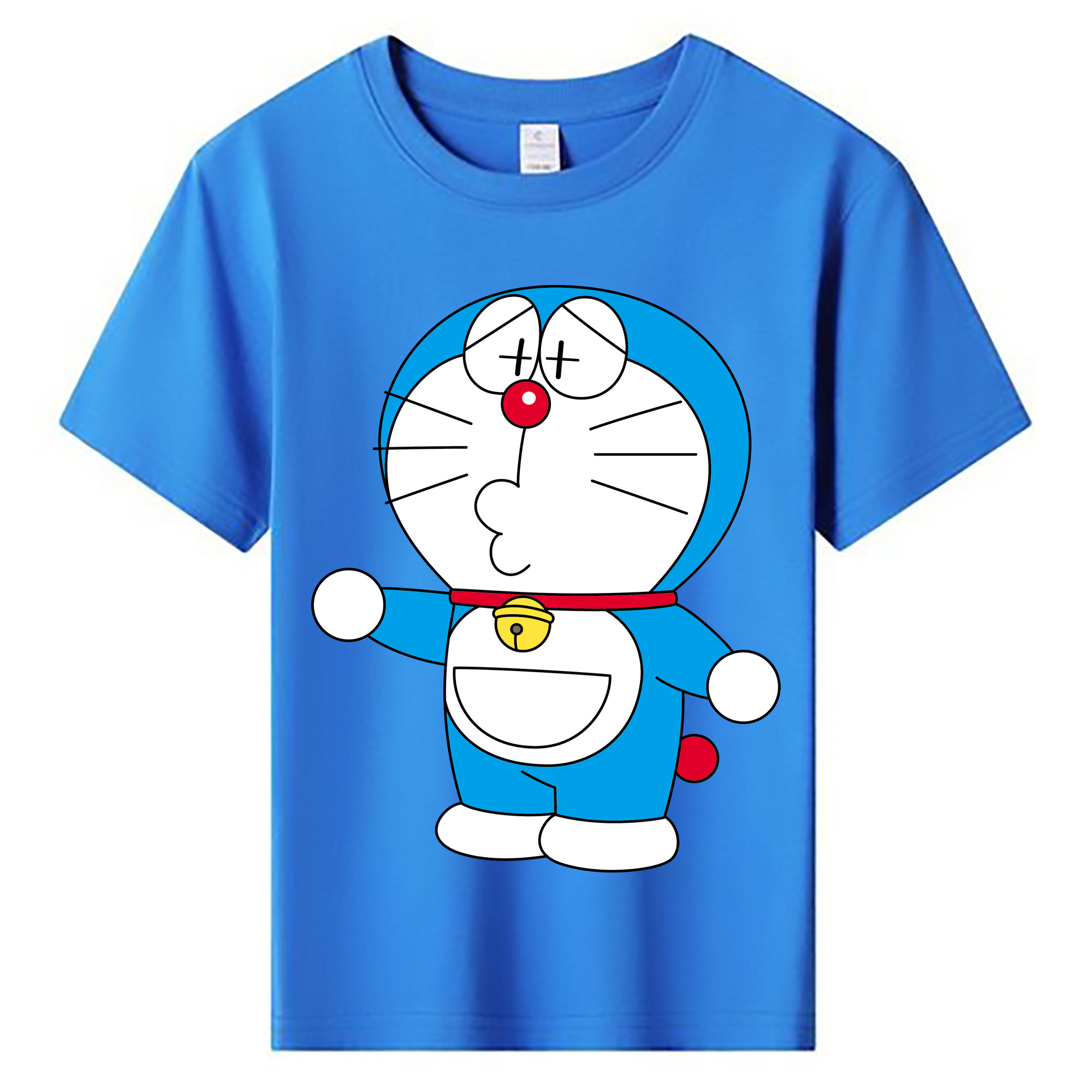 （画像用） ドラえもん Doraemon 綿100％キッズTシャツ（フロントプリント）